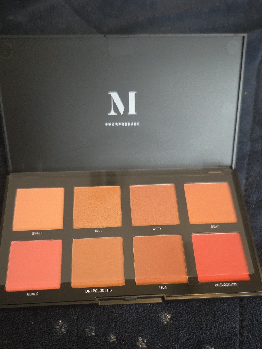 Morphe Blush Palette — Coral, Peach & Terracotta Tones